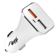 Akyga POLNILEC AK-CH-08 3000mAh 2xUSB Quickcharge ZA AVTO