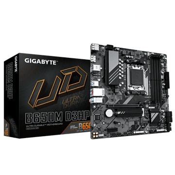 Gigabyte B650M D3HP, DDR5, SATA3, USB3.2Gen1, DP, 2.5GbE, AM5 mATX