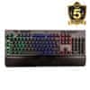 SHIVA K512 RGB TIPKOVNICA S ŠUMNIKI, ČRNA