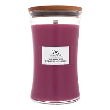 Woodwick Wild Berry & Beets dišeča svečka unisex