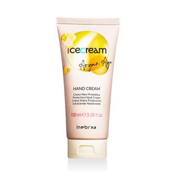 Inebrya Ice Cream Argan Age Protective Hand Cream zaščitna krema za roke unisex