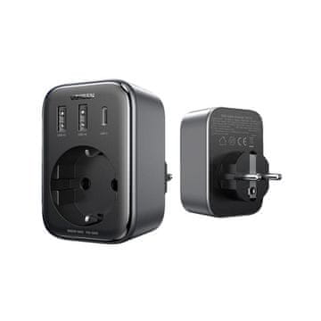 Ugreen Nexode 4v1 USB vtičnica 30W z 2xUSB, 1xUSB-C in Quick Charge