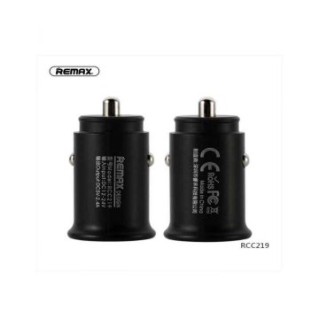 REMAX POLNILEC REMAX 12V-24V RCC219 2xUSB 2,4A črn ZA AVTO
