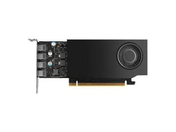 PNY Grafična kartica NVIDIA RTX A400, 4GB GDDR6, PCIe 4.0 x8, Low Profile