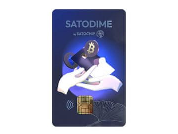 Satochip Satodime, pametna kartica za Bitcoin in druge kriptovalute, NFC