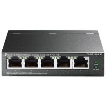 TP-Link TL-SF1005LP 5-port 10/100Mbps 4xPoE 41W mrežno stikalo-switch