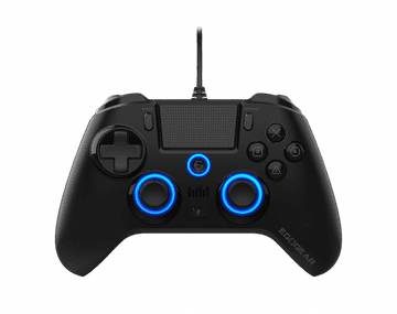 EGOGEAR SC10 RGB KONTROLER ZA PS4, PC, PS3 - ČRNE BARVE