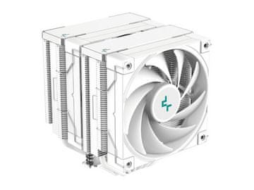DEEPCOOL Hladilnik za procesor AK620, 2x 120mm, 260W TDP, bel