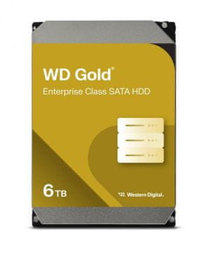 WD 6TB GOLD 7200 256MB 7200 obratov