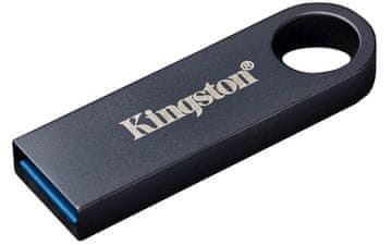 USB disk Kingston 64GB DT SE9 G3 nikelj barva, 3.2, 220/100MB/s, kovinski