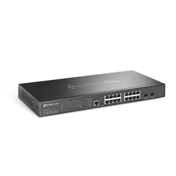 16-Port 2.5G in 2-Port 10GE SFP+ L2+ Managed switch / stikalo z 8-Port PoE+
