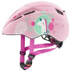 Uvex Kid 2 CC otroška čelada, 46-52 cm, Pink Unicorn Matt