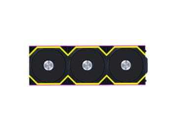 Lian Li Ventilator za ohišje Lian Li UNI FAN SL Wireless 120 ARGB PWM 120mm, 3 Pack + kontroller, črn