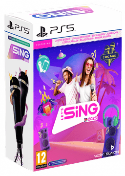 Let's Sing 2025 - Double Mic Bundle (Playstation 5)