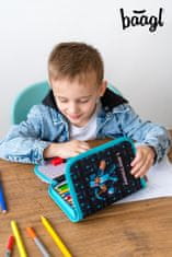 BAAGL Šolski svinčnik enonivojski Minecraft Blue Axe