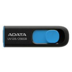 A-Data UV128 USB ključek, 256GB, USB 3.2, črno-moder (AUV128-256G-RBE)