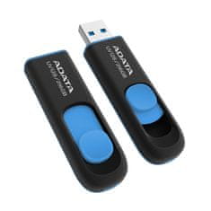 A-Data UV128 USB ključek, 256GB, USB 3.2, črno-moder (AUV128-256G-RBE)
