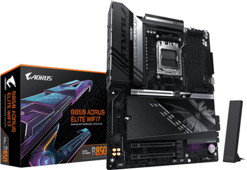 Gigabyte B850 AORUS ELITE WIFI7, DDR5, SATA3, USB3.2Gen2x2, DP, 2.5GbE, WiFi 7, AM5 ATX