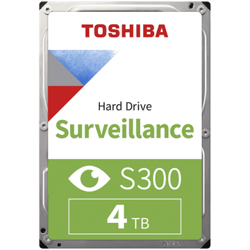 Toshiba S300 Surveillance 4TB disk, 8.89cm (3.5"), SATA 6Gb/s, 5400 obratov/min