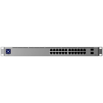Ubiquiti USW-PRO-MAX-24-POE-EU 24-port, Layer 3 Etherlighting, 8 х 2.5 GbE PoE++, 16 х GbE RJ45 2 х 10G SFP+ ports