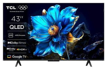QLED TV TCL 43P71K, GoogleTV