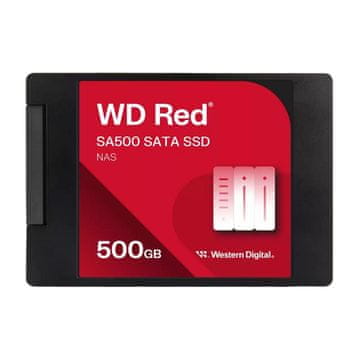 Western Digital WD Red SA500 NAS SATA SSD disk 2.5” 500GB