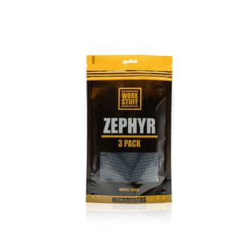 shumee Čistilo za okna iz mikrovlaken WORK STUFF ZEPHYR Waffle Towel Brisače, 3 kosi
