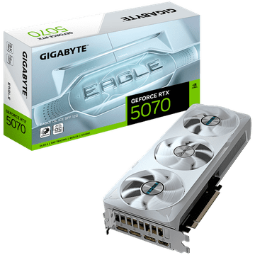 Gigabyte GeForce RTX 5070 EAGLE OC ICE SFF 12G GDDR7 grafična kartica