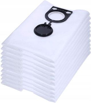 shumee 10x vrečke za sesalnik BOSCH GAS 25 GAS 50 STARMIX ISC iPulse ARD/ARDL