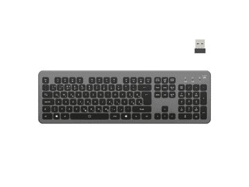 Ewent Tipkovnica EW3298 Wireless, osvetljena, Multimode, SLO