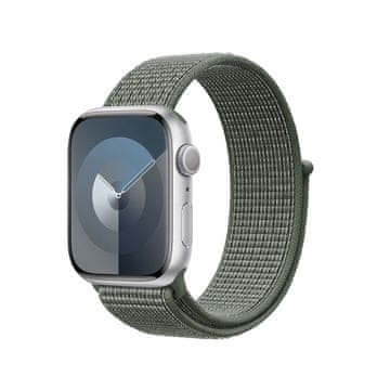 shumee Crong Nylon - športni pašček za Apple Watch 44/45/46/49 mm (vojaško zelen)