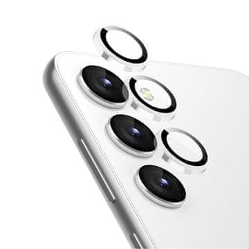 Crong Crong Lens Ring - Kaljeno steklo za objektiv kamere Samsung Galaxy S24 (prozorno)