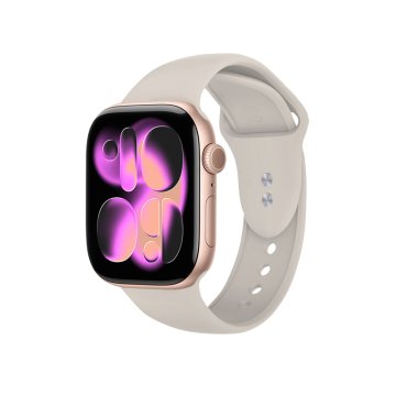 shumee Crong Liquid - Apple Watch Band 38/40/41/42 mm (kamnito bež)