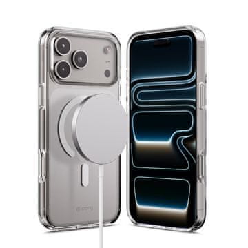 Crong Prozoren ovitek Crong MAG - ovitek MagSafe za iPhone 17 Pro Max (prozoren)