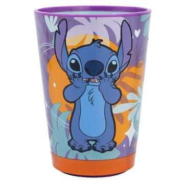 shumee Disney Stitch - Dropsafe vrček brez konice iz kolekcije Aloha 470 ml