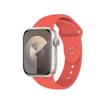 shumee Crong Liquid - pašček za Apple Watch 38/40/41/42 mm (koralni)