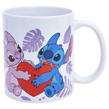 shumee Disney Stitch - Keramična skodelica v darilni škatli iz kolekcije Stitch & Angel 325 ml