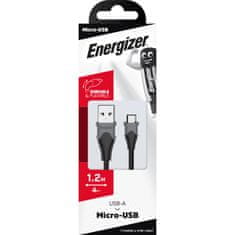 Energizer Energizer Classic - povezovalni kabel USB-A na micro USB 1,2 m (črn)
