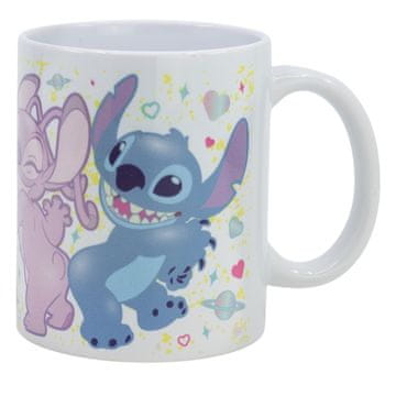 shumee Disney Stitch - Keramična skodelica iz kolekcije Stitch & Angel 325 ml