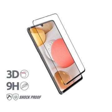 shumee Crong 3D Armor Glass - kaljeno steklo 9H Full Glue za celoten zaslon Samsung Galaxy A42 5G