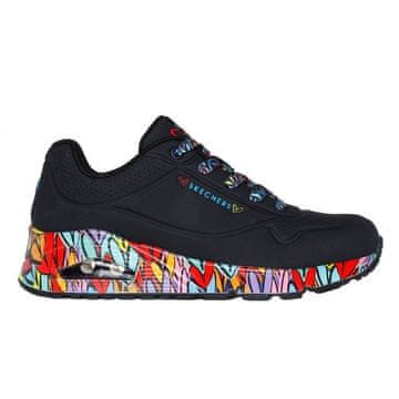 Skechers Čevlji Skechers Uno Ravaged Love 177918BKMT