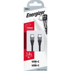 Energizer Energizer Classic - USB-C na USB-C priključni kabel 1,2 m (črn)