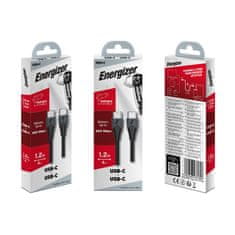 Energizer Energizer Classic - USB-C na USB-C priključni kabel 1,2 m (črn)