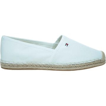 Tommy Hilfiger Espadrilje bež Flag Canvas