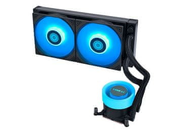 Lian Li Komplet za tekočinsko hlajenje AIO Liquid Cooler Lian Li GA II Lite 240 RGB, ARGB, črn