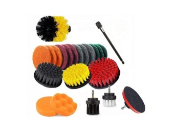 Kraft&Dele Komplet ščetk 22 kosov, podaljšek 1/4" KD10997