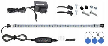 shumee LED akvarijska svetilka 50 cm DNEVNI NOČNI ČASOVNIK