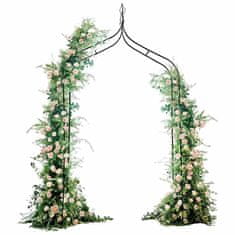 Luniks Vrtni lok za vrtnice – kovinska opora za plezalke 265 cm