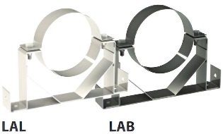 Almeva Almeva LAB stenska puša za odvod dima. DN125/180 OJAČANA APWHB2