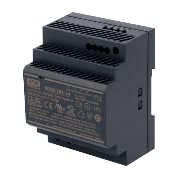Sanela Napajalnik Sanela SLZ 04X za tirnico VHOD 230V AC IZHOD 24V DC 100W 10049